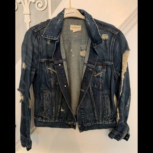 Ralph Lauren (Denim & Supply) Distressed jean jkt